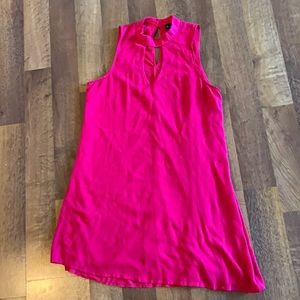 M hot pink sleeveless dress